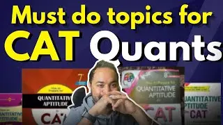 CAT Quantitative Ability | Must do important topic for CAT Quants | Topicwise No of Questions