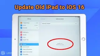 How to Update Old iPad to iOS 14/15/16/17 Easily! Unable to Check for Update iPad 2024