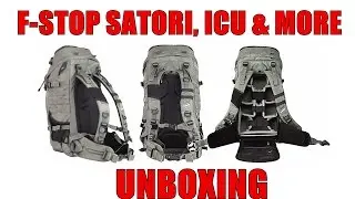 F Stop Satori Backpack and Large Pro ICU Unboxing