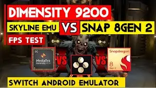 Skyline Emulator - Benchmark Dimensity 9200 Vs Snapdragon 8Gen 2