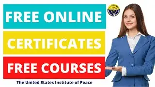 Free Online Courses with Free Certificates 2021-22 | USIP USA | Study from Home | Best Free Courses