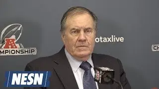 Bill Belichick Patriots vs. Chiefs AFC Championship Postgame Press Conference