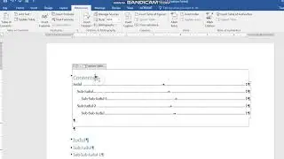 Daftar Isi Otomatis - Microsoft Word