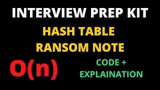 Hash Tables: Ransom Note HackerRank Solution| Dictionaries | HashTables