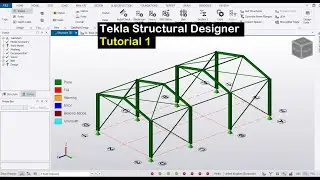 Tekla Structural Designer Tutorial 1