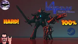 Valfaris: Mecha Therion прохождение [ Hard ] 100% | Игра ( PC, Steam, PS4, PS5 ) 2023 Стрим rus