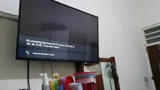 TPLink Tapo C200 connect to Mi TV using Google Assistant.