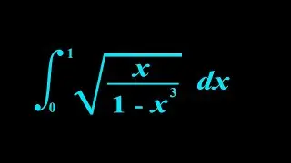 An easy integral if you know about the Beta function