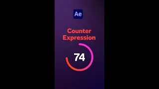 Simple Counter Expression in After Effects | Tutorial