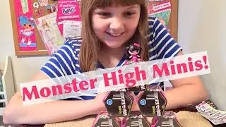 NEW Monster High Minis Surprise Toys Blind Box Opening!