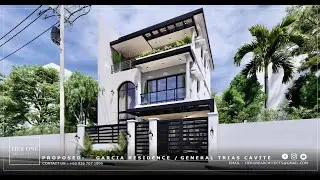 Garcia Residence -  200 SQM House - 100 SQM Lot - Tier One Architects