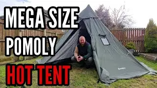 my thoughts about this pomoly canvas hot tent.