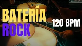 BATERIA ROCK 120 BPM - ACOMPAÑAMIENTO