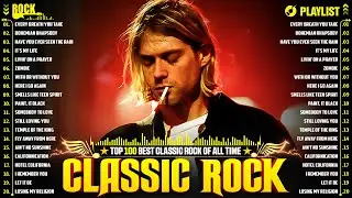 Nirvana, Bon Jovi, Led Zeppelin, ACDC, Aerosmith, U2 🤘 Classic Rock Songs 70s 80s 90s Full Album