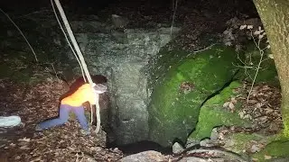 Hole Near The Train Tracks Leads To Underground Lake