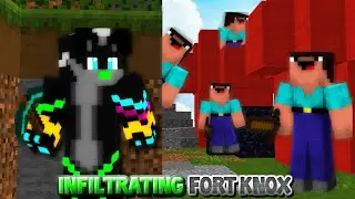 Infiltrating Fort Knox in Hypixel Bedwars