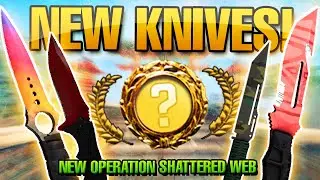 OPERATION SHATTERED WEB ALL NEW KNIVES + RARE ANIMATIONS!