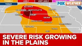 Central US Faces Severe Storm Threat With Destructive Hail, Damaging Winds, Tornadoes Possible