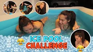 ICE POOL CHALLENGE! W/ RANA HARAKE & OTHERS | ZEINAB HARAKE
