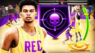 This 7'1 "STRETCH PLAYMAKER" BUILD with CONTACT DUNKS is UNGUARDABLE in NBA 2K24! BEST CENTER BUILD!