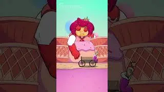 Loolilalu eating candy (The Amazing Digital Circus Animation)