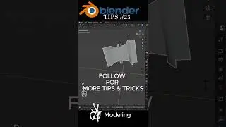 🎯 **Master 3D Modeling in Blender with Expert Shortcuts & Tricks!** #23 #blendertips #Blendertricks