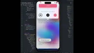 An animated app using Flutter + Rive |  (source in description) | 