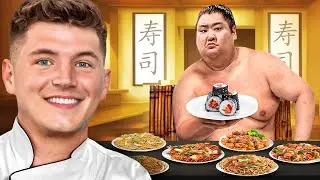 Cooking For The World’s Heaviest Sumo Wrestler (600 LBS)