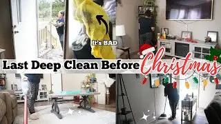 Last Deep Clean Before Christmas Goes up | Chatty Voiceover #jenniferRayne #deepcleaning