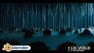 Create Night Forest In Blender Not Just In 5 Min _ Blender Tutorial