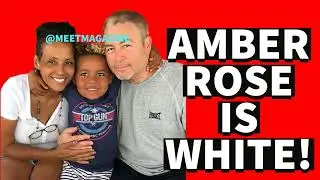 Amber Rose is WHITE! RACE and ETHNICITY FINALLY REVEALED! PROOF!