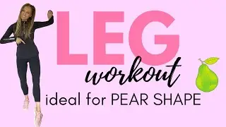 LEG TONING WORKOUT | HOME WORKOUT | SLIM YOUR LEGS & IDEAL FOR A PEAR SHAPE  by  LUCY WYNDHAM READ