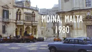 Mdina, Malta 1980 (silent color super 8mm film)