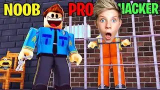 ️👮Can We Go NOOB to PRO to HACKER in JAIL TYCOON! ️👮Prezley