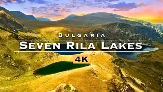 BULGARIA 4K DRONE FOOTAGE 🇧🇬 | CINEMATIC VIDEO OF SEVEN RILA LAKES