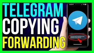 How to FIX Copying and Forwarding is Not Allowed in this Channel on Telegram (2024 METHOD!)