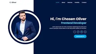 Portfolio Website HTML CSS