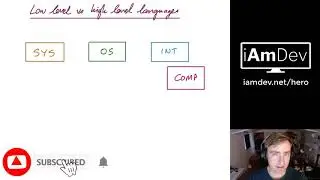 Low level vs high level languages in programming