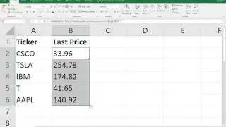 Excel WEBSERVICE Function.