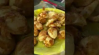 Street Side Boiled Egg Manchurian | #shorts