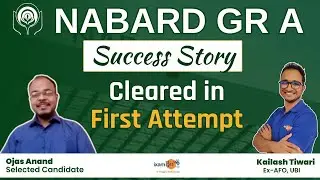 NABARD Grade A 2023 Success Story | Ojas Anand: Cleared in First Attempt || Know Ojas Success Story