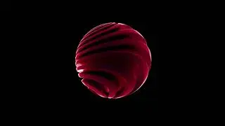 3D electro music abstract animation. Generative equalizer, audio visualizer