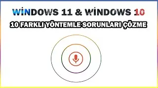 Windows 11 Windows 10 Ses Sorunu Ve Kesin Çözümleri | 14 Farklı Yöntem