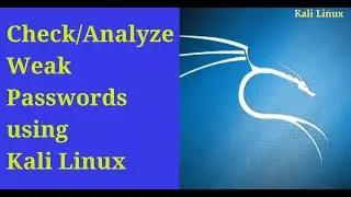 Analyze Password List using Kali linux