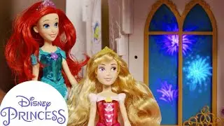 The Disney Princess Sleepover in a Castle | Disney Princess