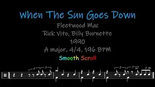 When The Sun Goes Down, Chords, Lyrics and Timing