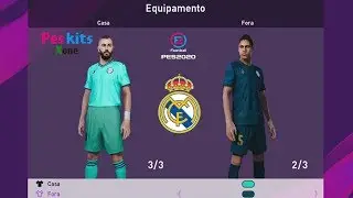 REAL MADRID KITS PES 2020