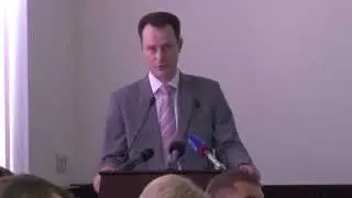 Отчёт Владимира Шкарина о деятельности министерства здравоохранения ВО