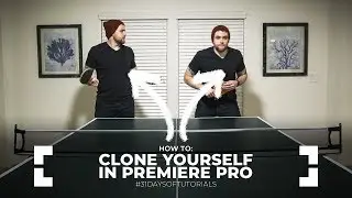 How to CLONE YOURSELF in Premiere Pro like a BOSS