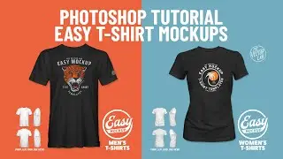 Easy T-Shirt Mockups - Photoshop